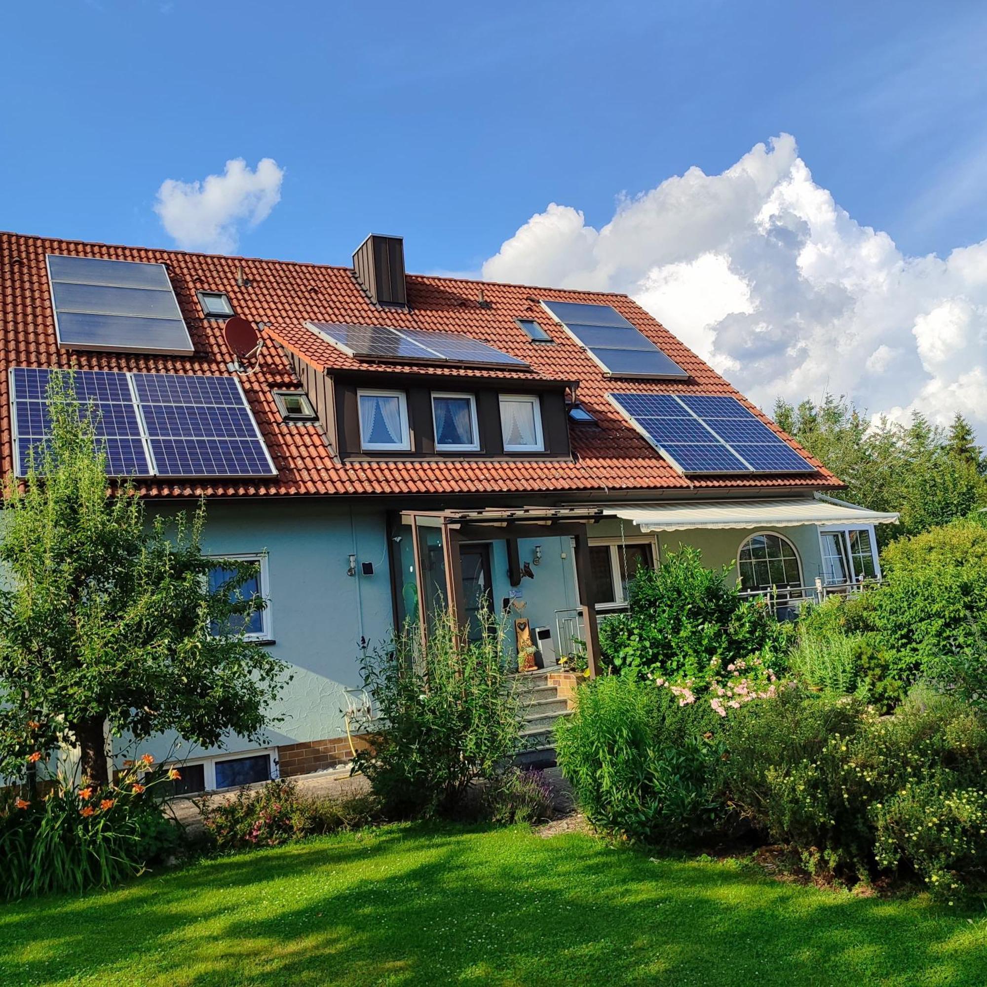 Pension "Der Sulzbachhof" Lehrberg Esterno foto